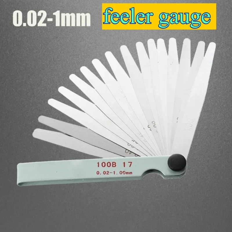 Tools For Motorcycle Workshop - Feeler Gauge17 Blades Feeler Gauge Metrik