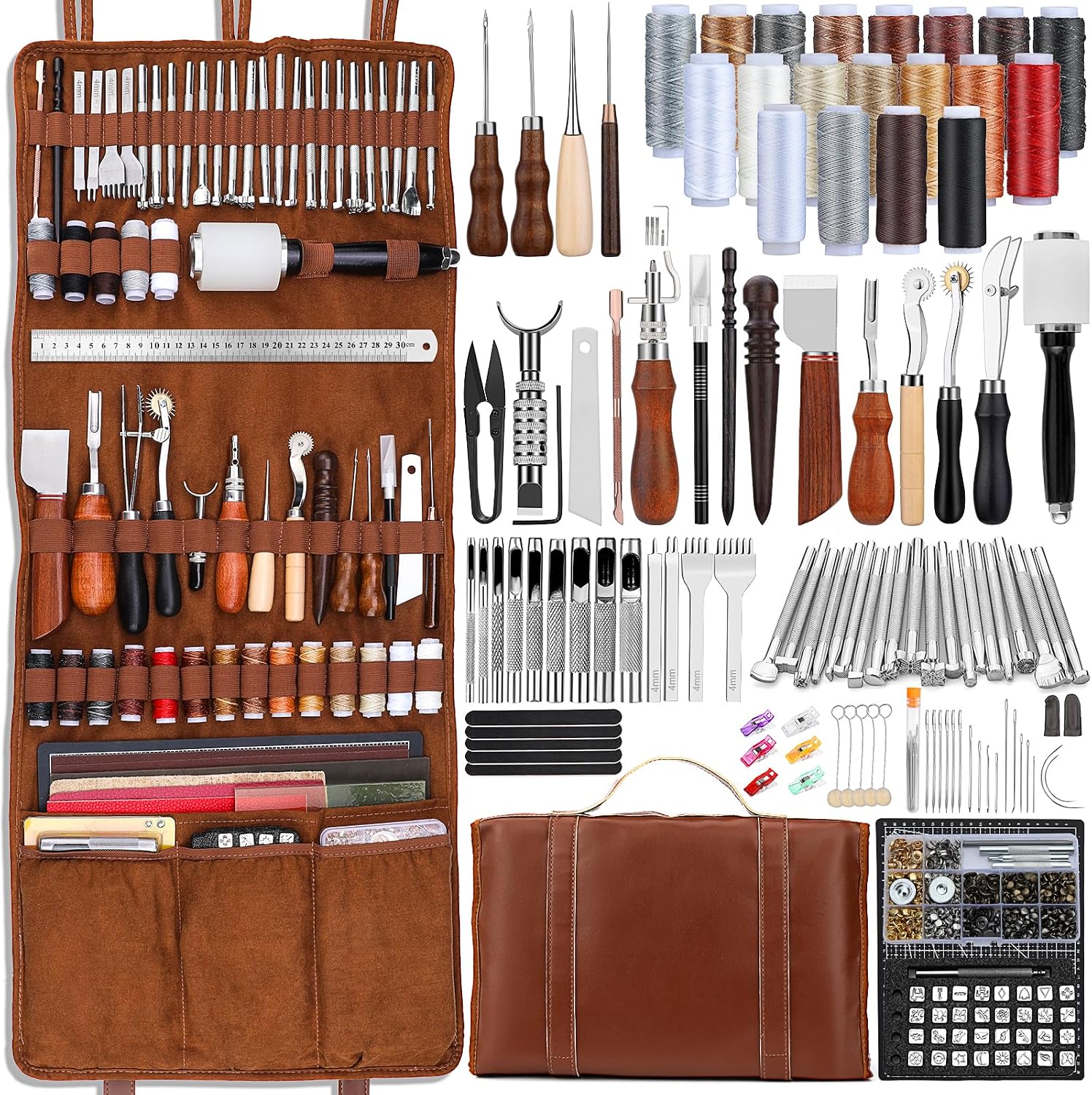 Tools Work - Deri İşleme Seti, Özel El Çantası