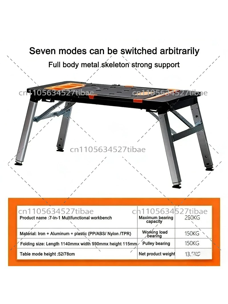 7'si 1 Arada Taşınabilir Katla - Workbench Portable Fold incelemesi ve fiyatı