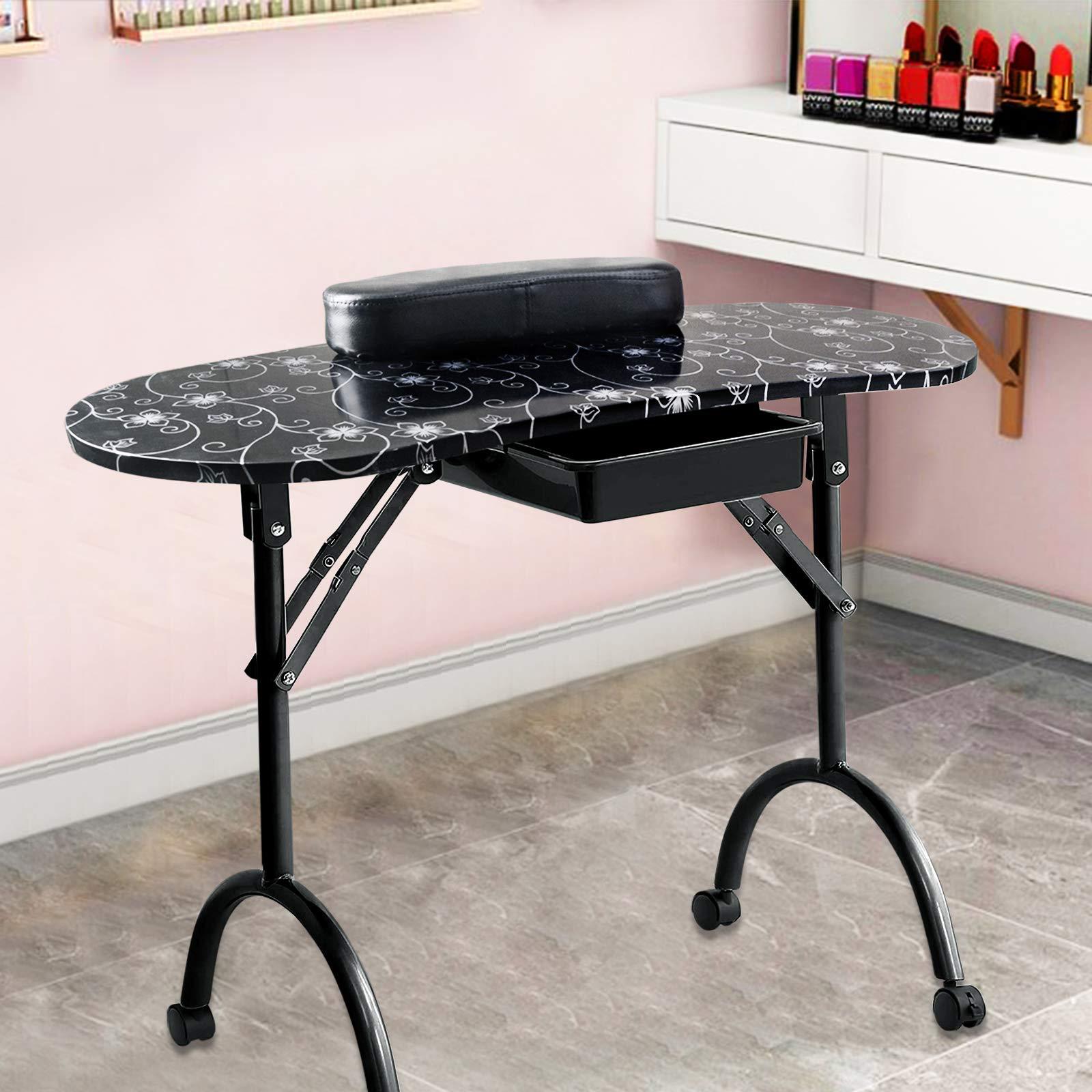 Desenli manikür masası Modern  - Workbench Portable Fold incelemesi ve fiyatı