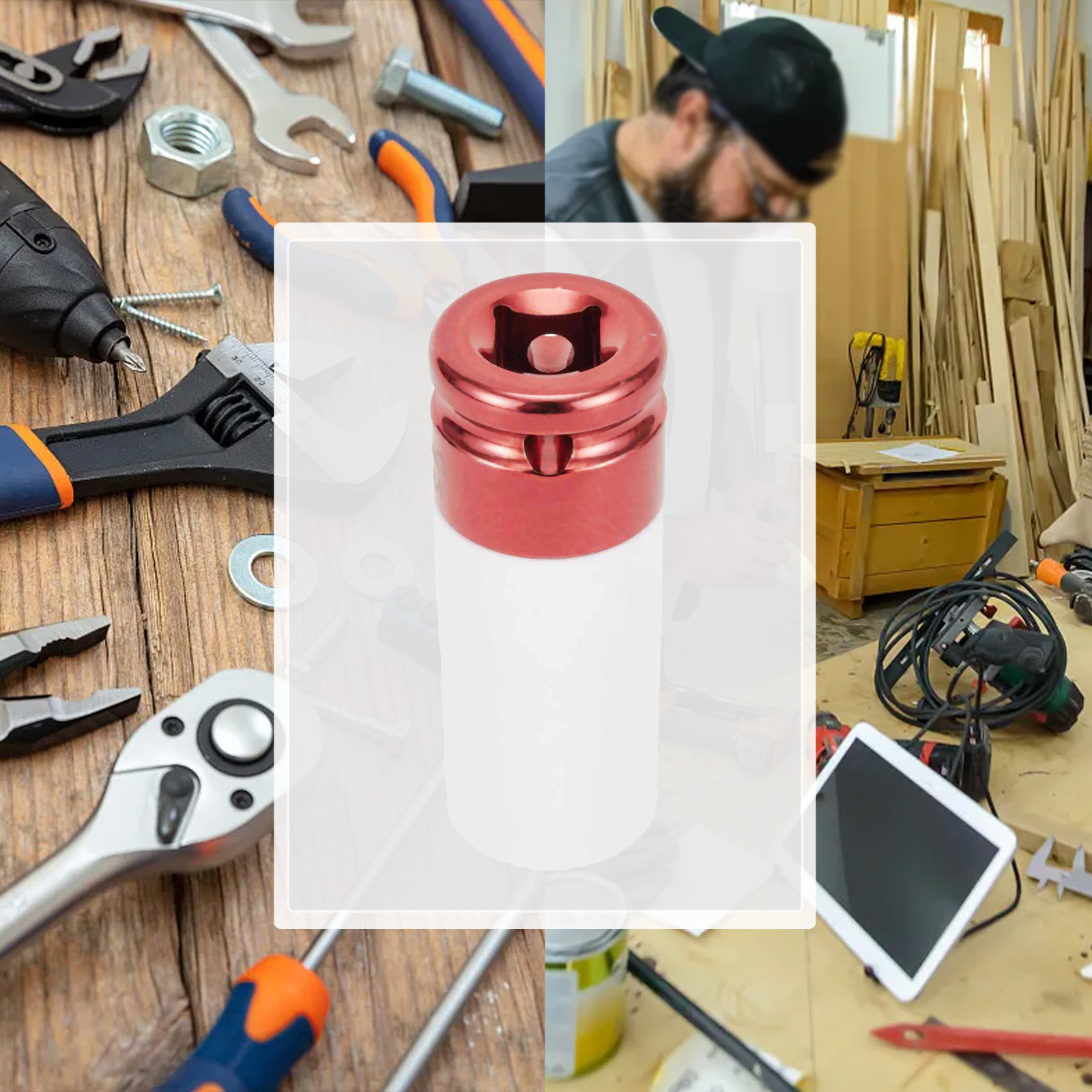 1 adet Metal Soket 17mm 19mm 2 - Workshop Hand Tools incelemesi ve fiyatı