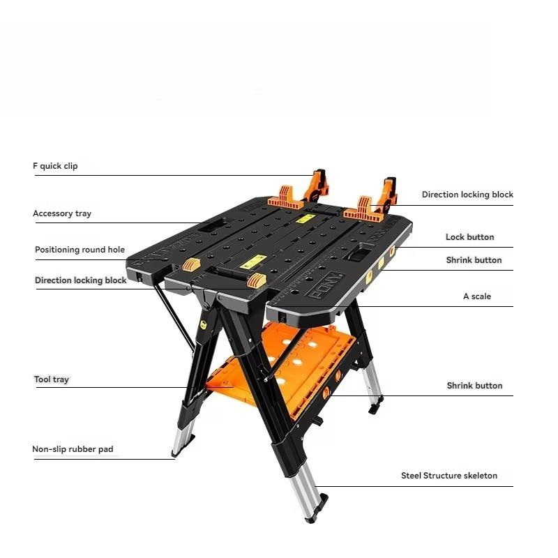 12 inç Kelepçeli Taşınabilir K - Workbench Portable Fold incelemesi ve fiyatı